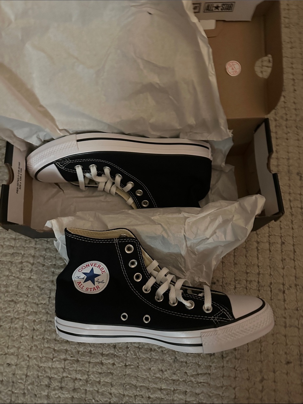 CONVERSE HIGHTOP BLACK